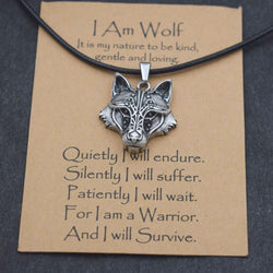 [$39 OFF] - "Alpha" Wolf Necklace - Low in Stock